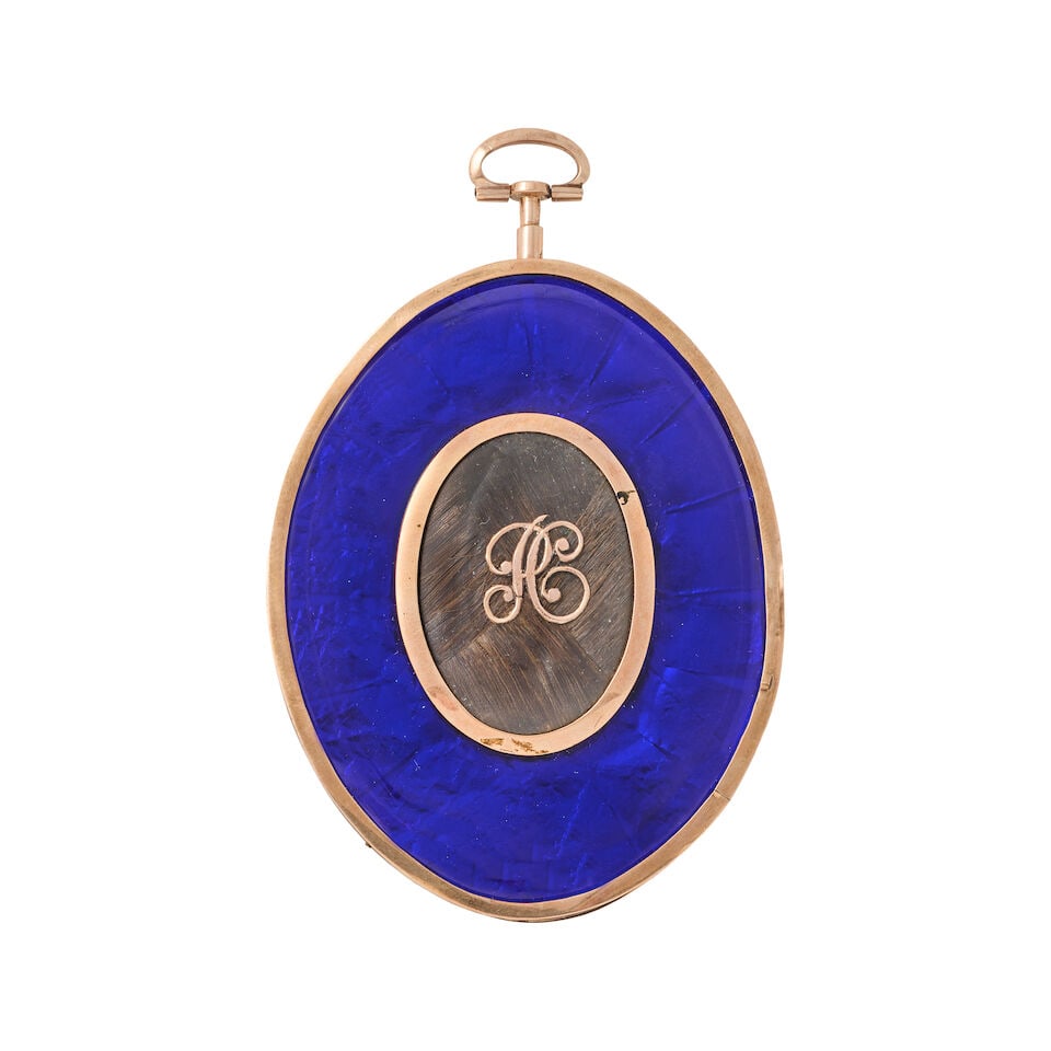 Circle of Richard Cosway R.A. (English, 1742-1821): Two miniature portraits of ladies together w... - 6