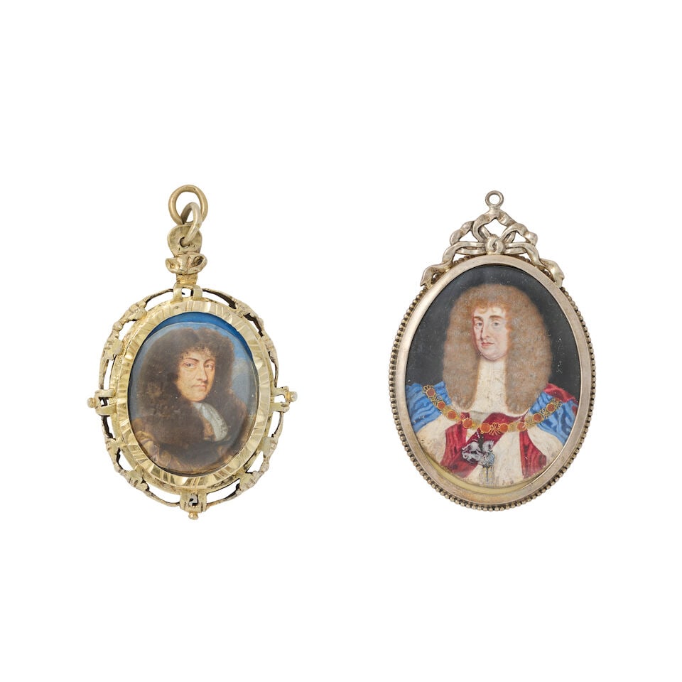 Attributed to Thomas Flatman (English, 1635-1688):Portrait of Sir Heneage Finch, Earl of Notting... (1 of 4)