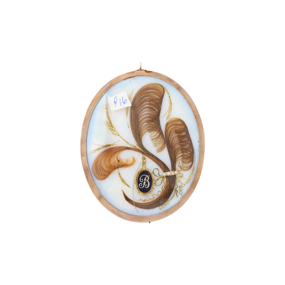 Portrait miniature of a gentleman together with five early 19th century English school portrait ... - 3