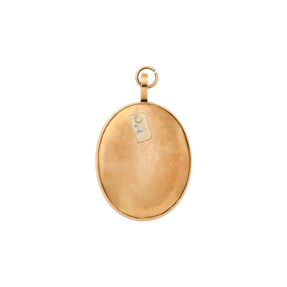 Portrait miniature of gentleman together with four English portrait miniature of male sitters in... - 7