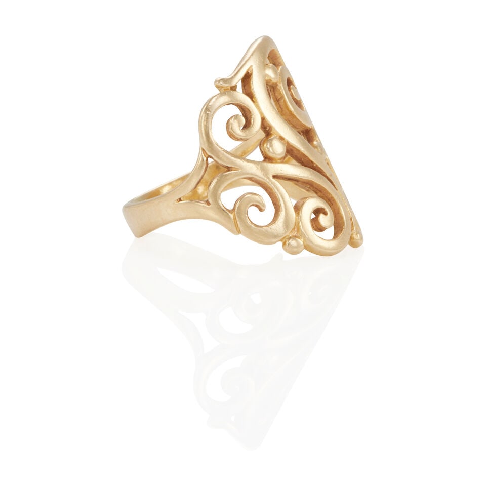 JAMES AVERY: 14K GOLD RING - 2