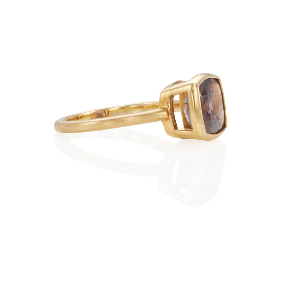18K GOLD AND SPINEL RING - 2