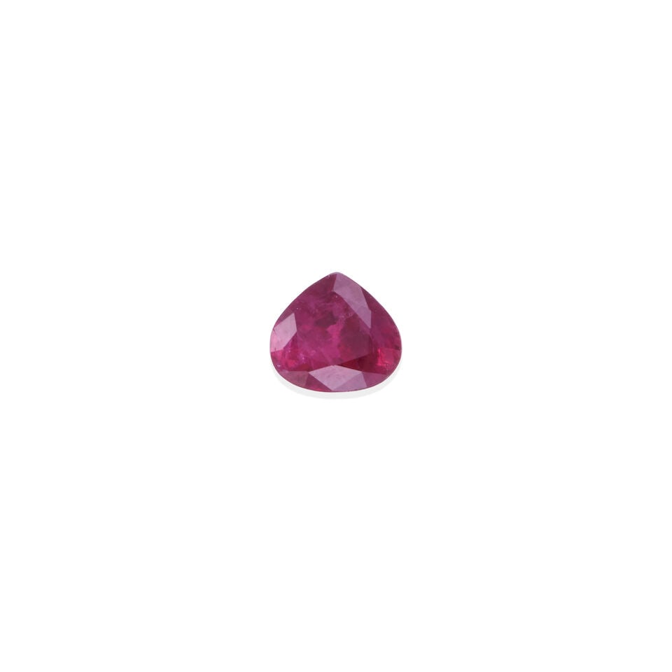 LOOSE RUBY WITH GIA REPORT (1 of 2)