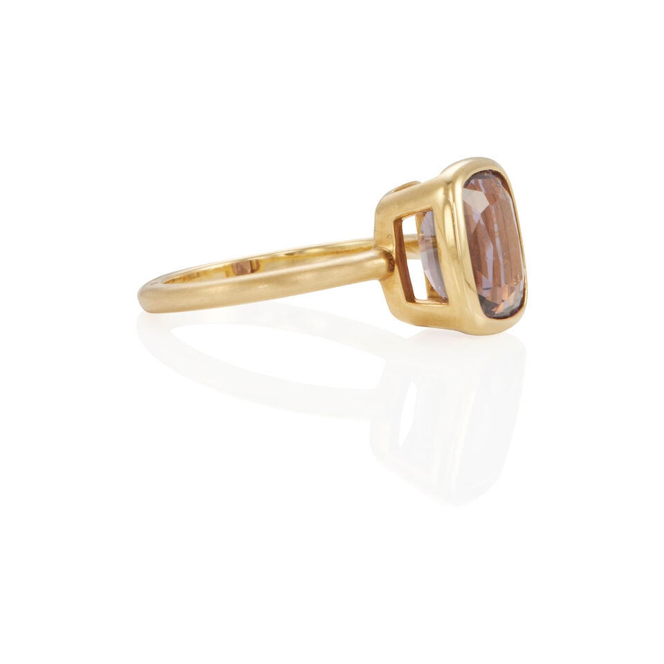 18K GOLD AND SPINEL RING - 2