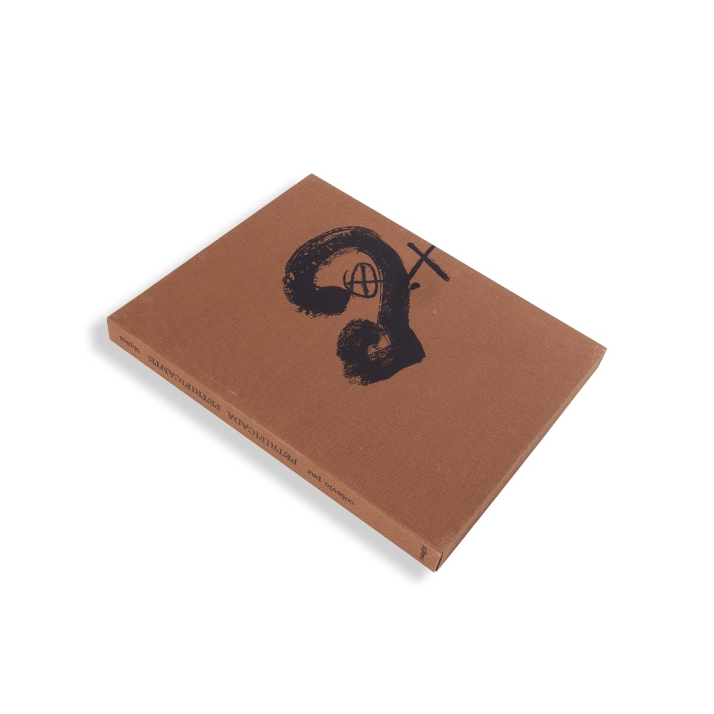 ANTONI TAPIES (1923-2012) ET OCTAVIO PAZ (1914-1998) Petrificada Petrificante, 1978 (Galfetti, 6... (1 of 1)