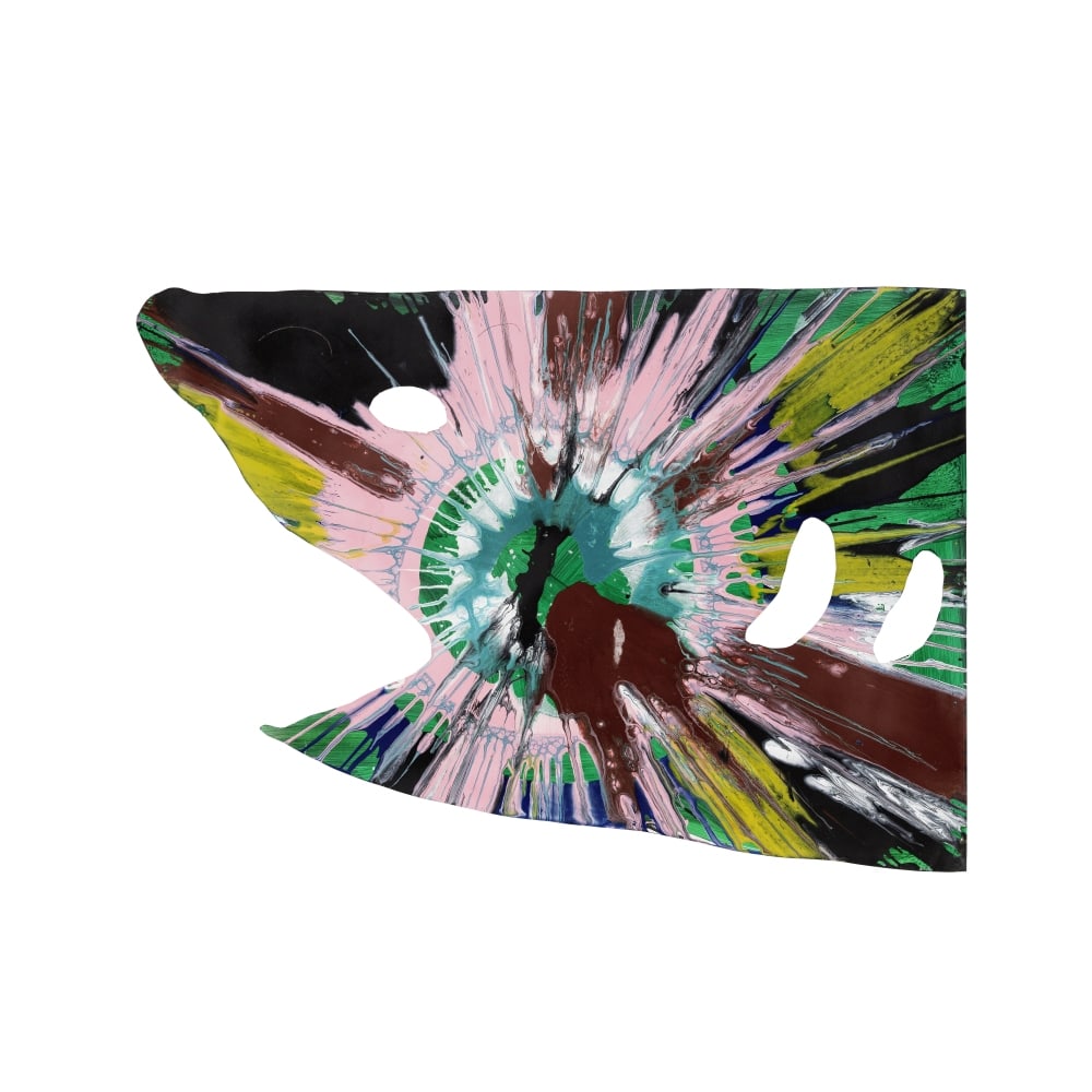 DAMIEN HIRST (NE EN 1965) Shark - Spint Painting, 2009 Acrylique et peinture métallique sur... (1 of 1)