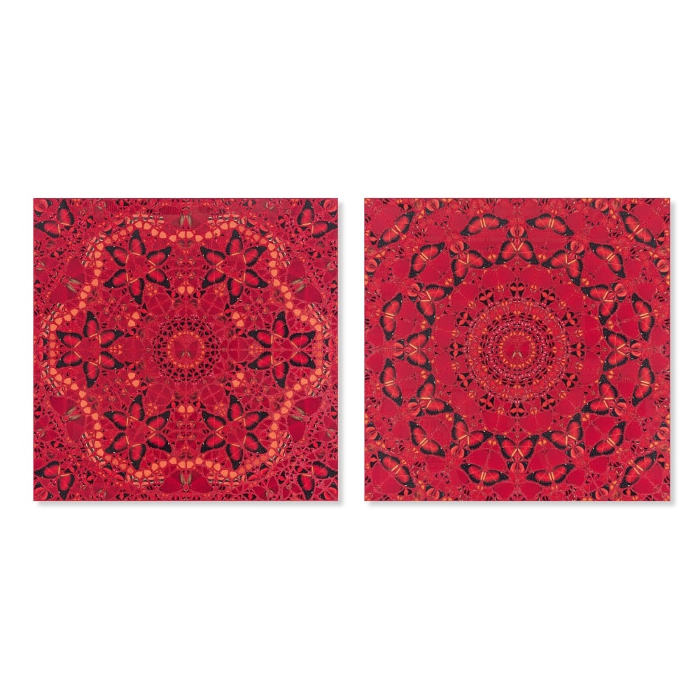 DAMIEN HIRST (NE EN 1965) Wu Zetian et Suiko, 2022 Issues de la suite « The Empresses »... (1 of 1)