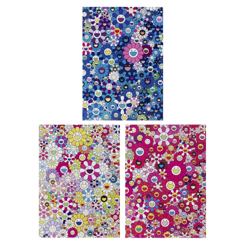 TAKASHI MURAKAMI (NE EN 1962) An Homage to IKB 1957 B, An homage to Yves Klein et an homage to M... (1 of 1)