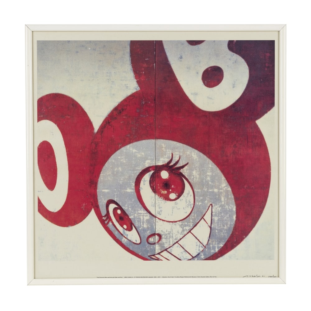 TAKASHI MURAKAMI (NE EN 1962) AND THEN AND THEN AND THEN AND THEN AND THEN, 1996-2001 Lithograph... (1 of 1)