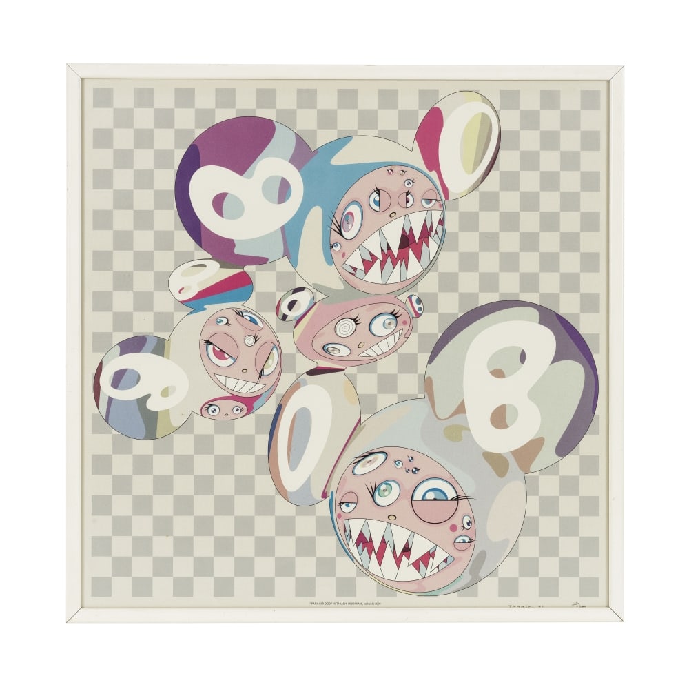 TAKASHI MURAKAMI (NE EN 1962) Para-Kiti Dob, 2001 Lithographie offset imprimée en couleurs ... (1 of 1)