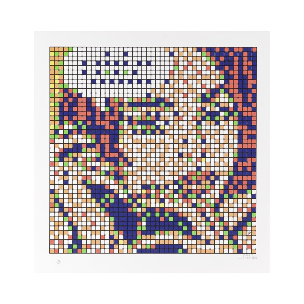 INVADER (NE EN 1969) Rubik ohhh...Alright..., 2011 (Control P. Editions, 25)Sérigraphie en ... (1 of 1)