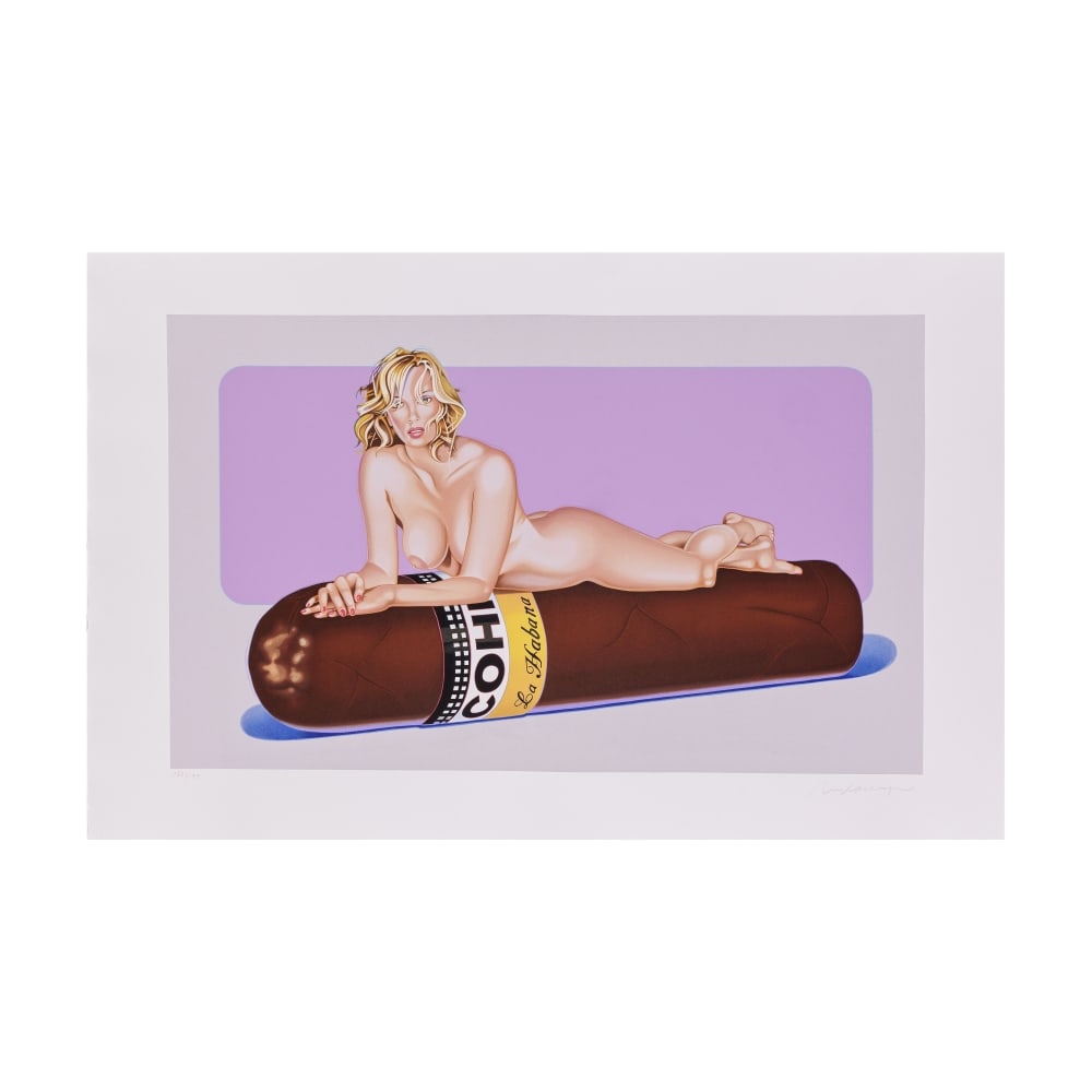 MEL RAMOS (1935-2018) Hav-a-Havana #10, 2015 Lithographie en couleurs on Hahnemuhle Signée ... (1 of 1)