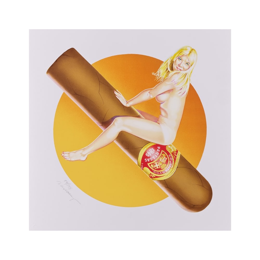 MEL RAMOS (1935-2018) Hav-A-Havana #3, 1999 (Zwingenberger, GL 1-99)Lithographie en couleursSign... (1 of 1)