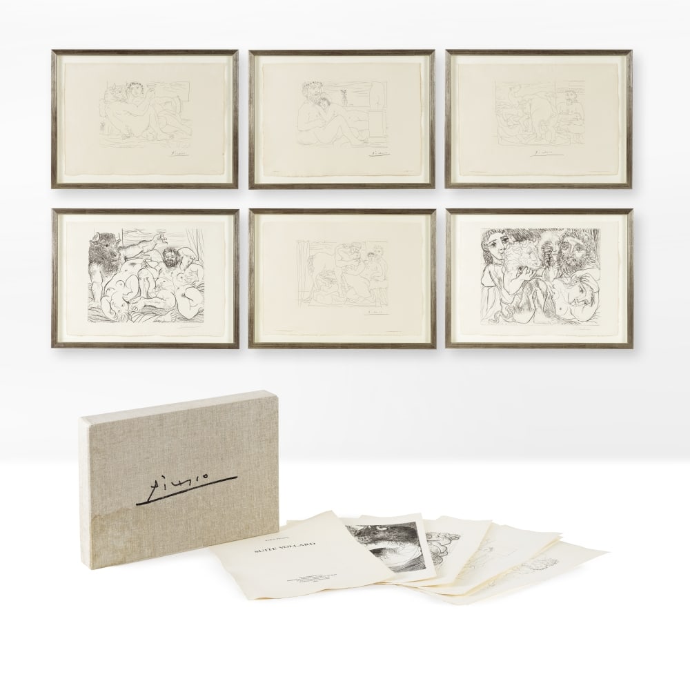 D'APRÈS PABLO PICASSO (1881-1973) Ensemble incomplet de la suite Vollard, 1992 Ensemble inc... (1 of 1)