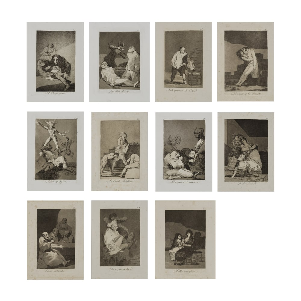 FRANCISCO DE GOYA Y LUCIENTES (1746-1828) Les Caprices, 1797-98 (Delteil 38-119; Harris 36-115)E... (1 of 1)