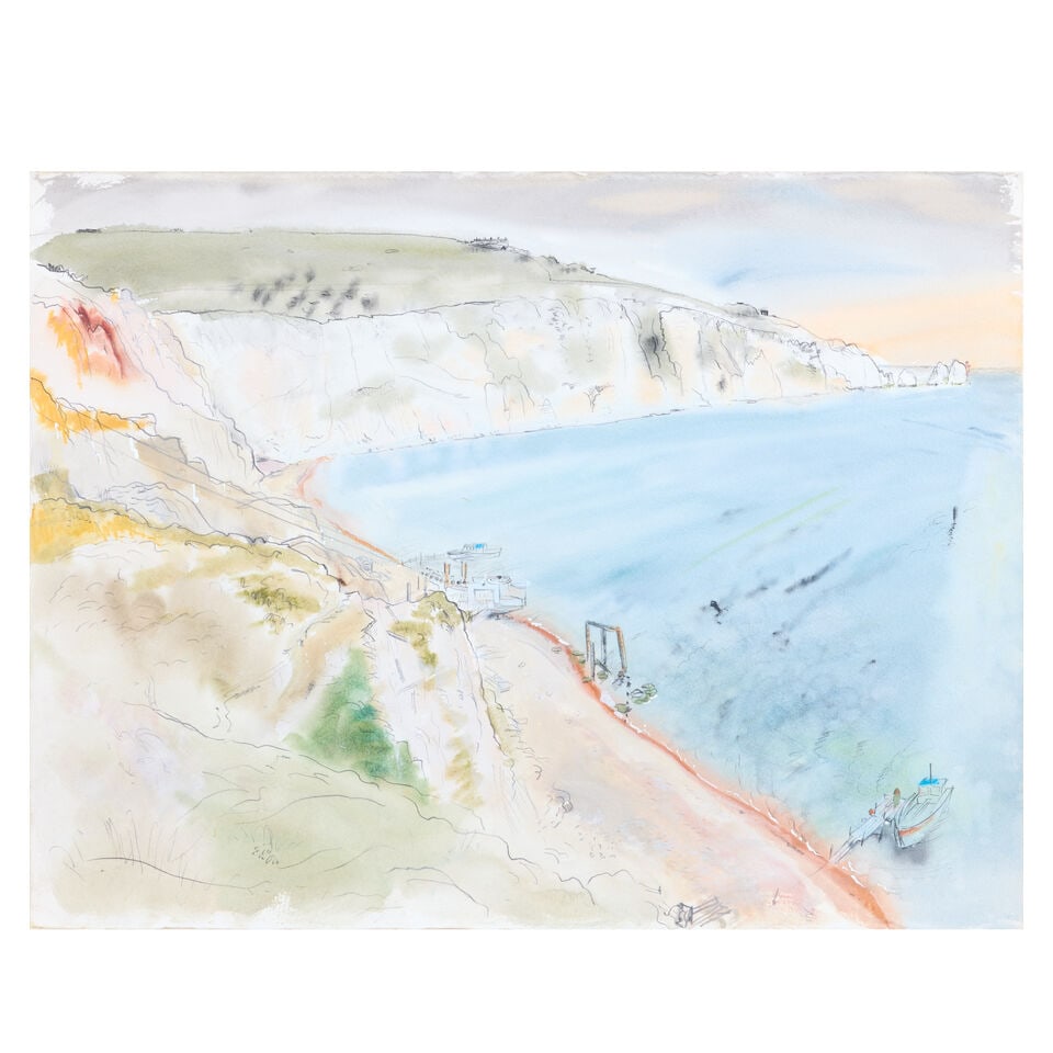 Edward Piper (British, 1938-1990) Alum Bay (1 of 4)