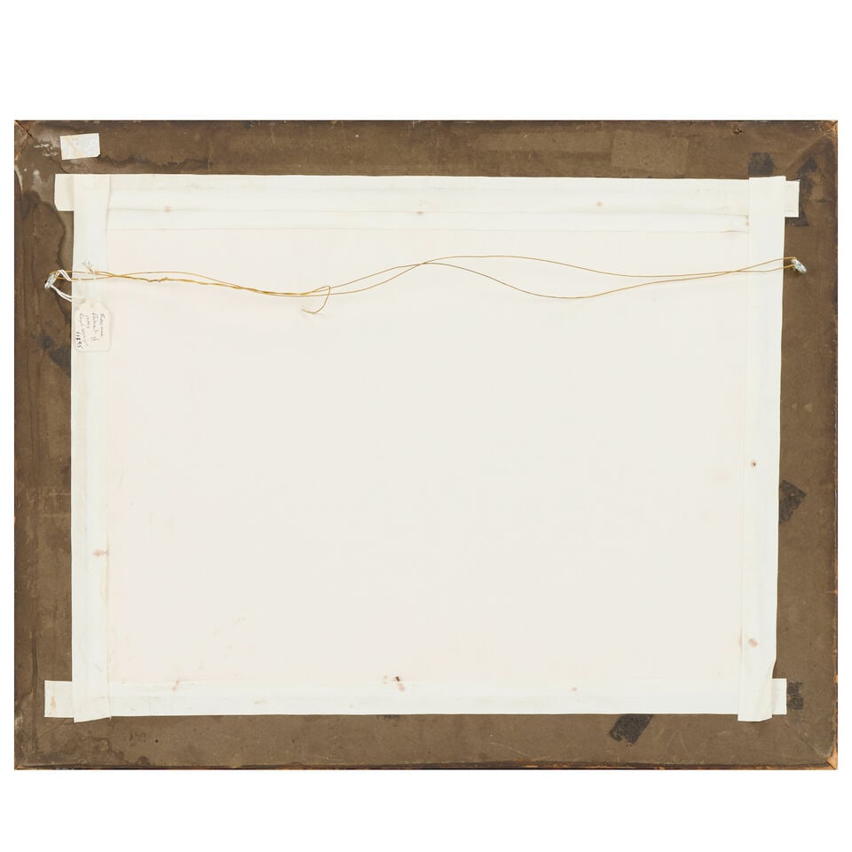 Three Victorian reverse-painted glass pictures of ship silhouettes Late 19th century (3) - 5