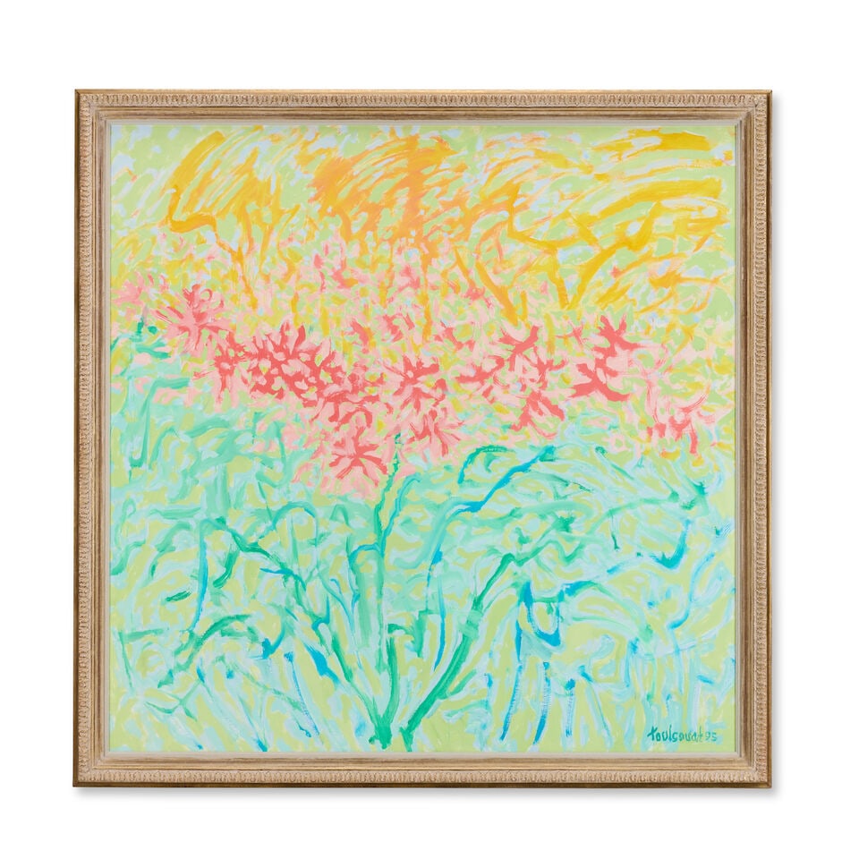 Jean Marie Toulgouat (French, 1927-2005) Les Dahlias - 3