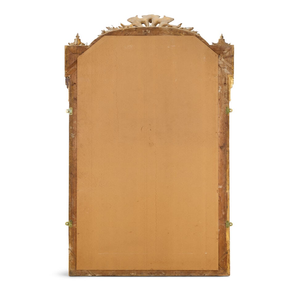 A large carved giltwood and gesso Victorian pier mirrorLate 19th century - 2
