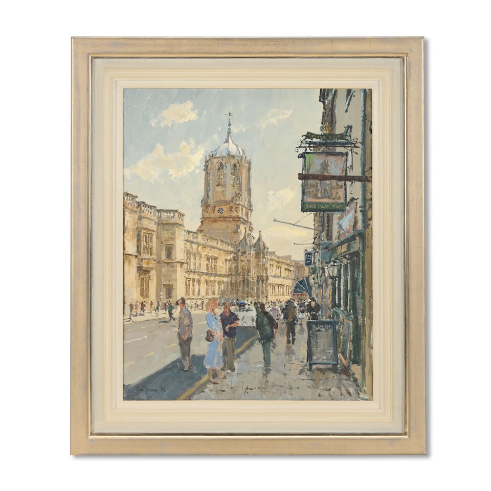 Peter Brown N.E.A.C. (British, born 1967) Christ Church College from St. Aldate's, Oxford - 3