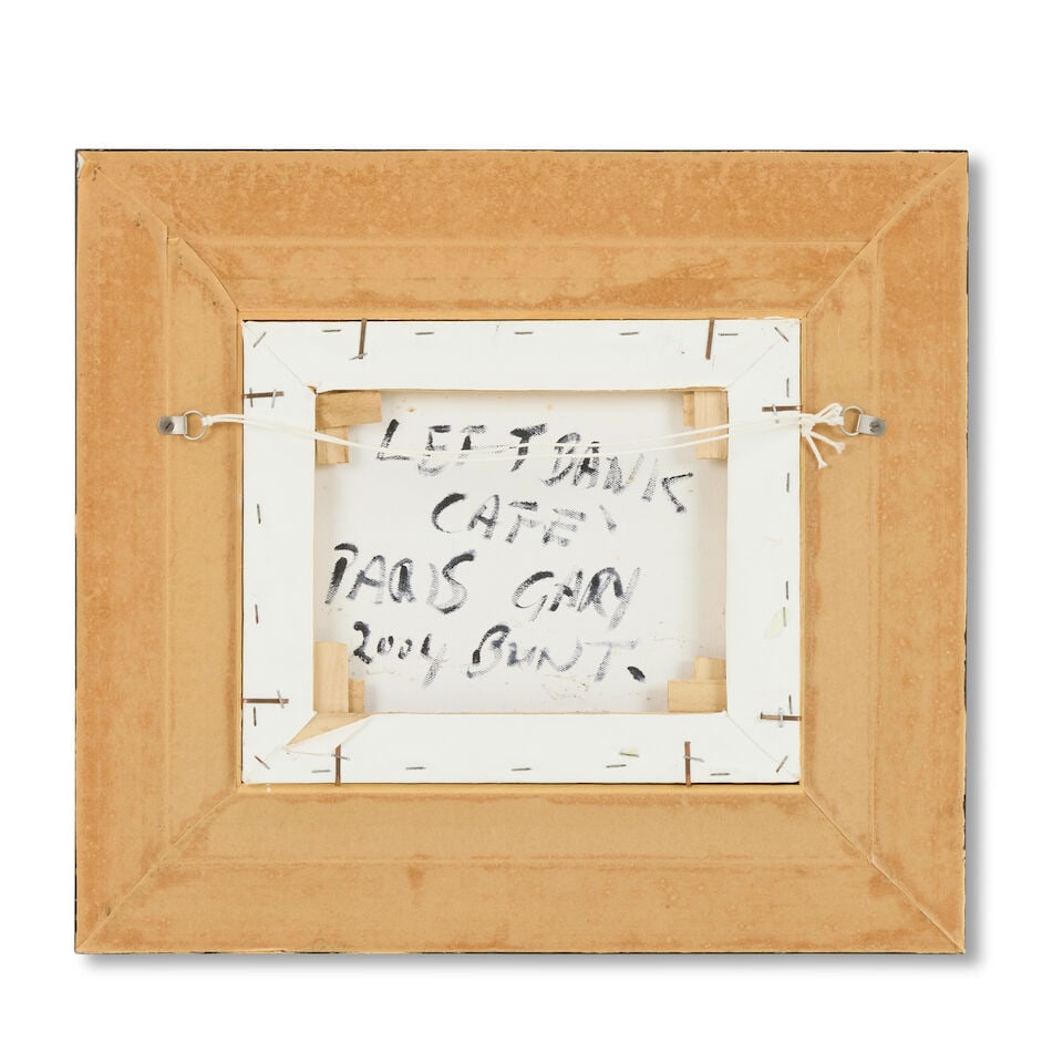 Gary Bunt (British, 1957-2025) Left Bank Cafe, Paris - 2