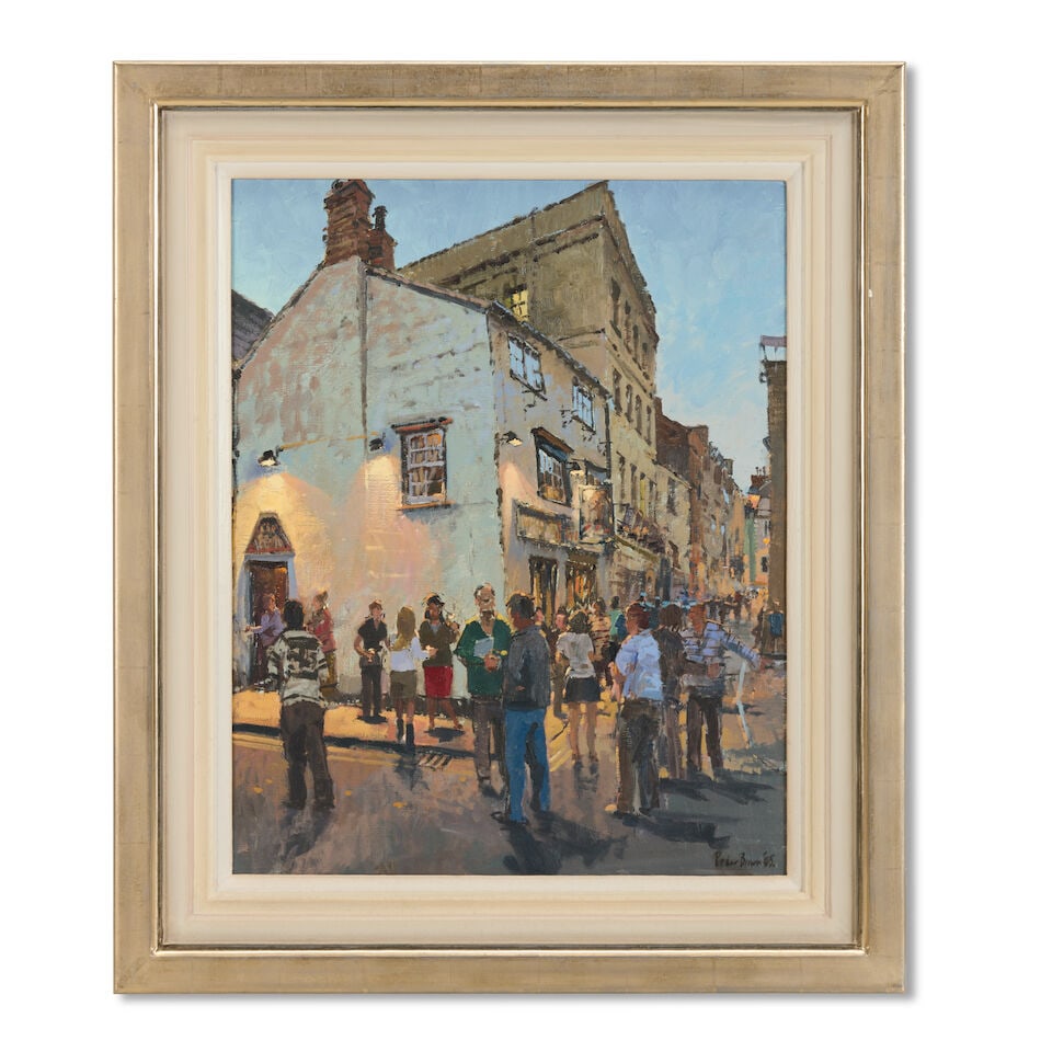 Peter Brown N.E.A.C. (British, born 1967) The Bear Inn, Oxford - 3