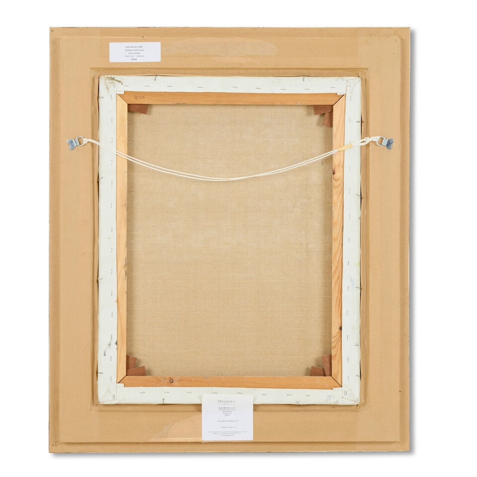 Peter Brown N.E.A.C. (British, born 1967) Evening, Savoy Court - 2