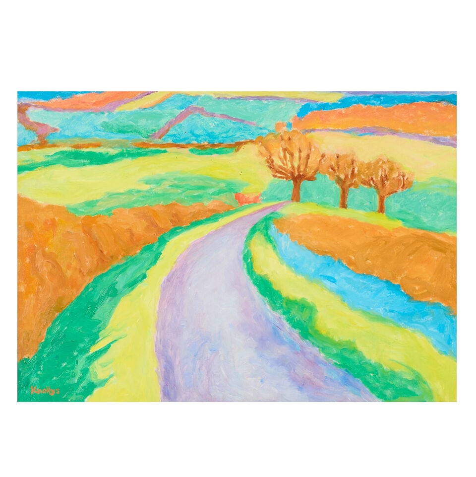 Eardley Knollys (British, 1902-1991) 3 Elm Trees, The Slade (1 of 3)