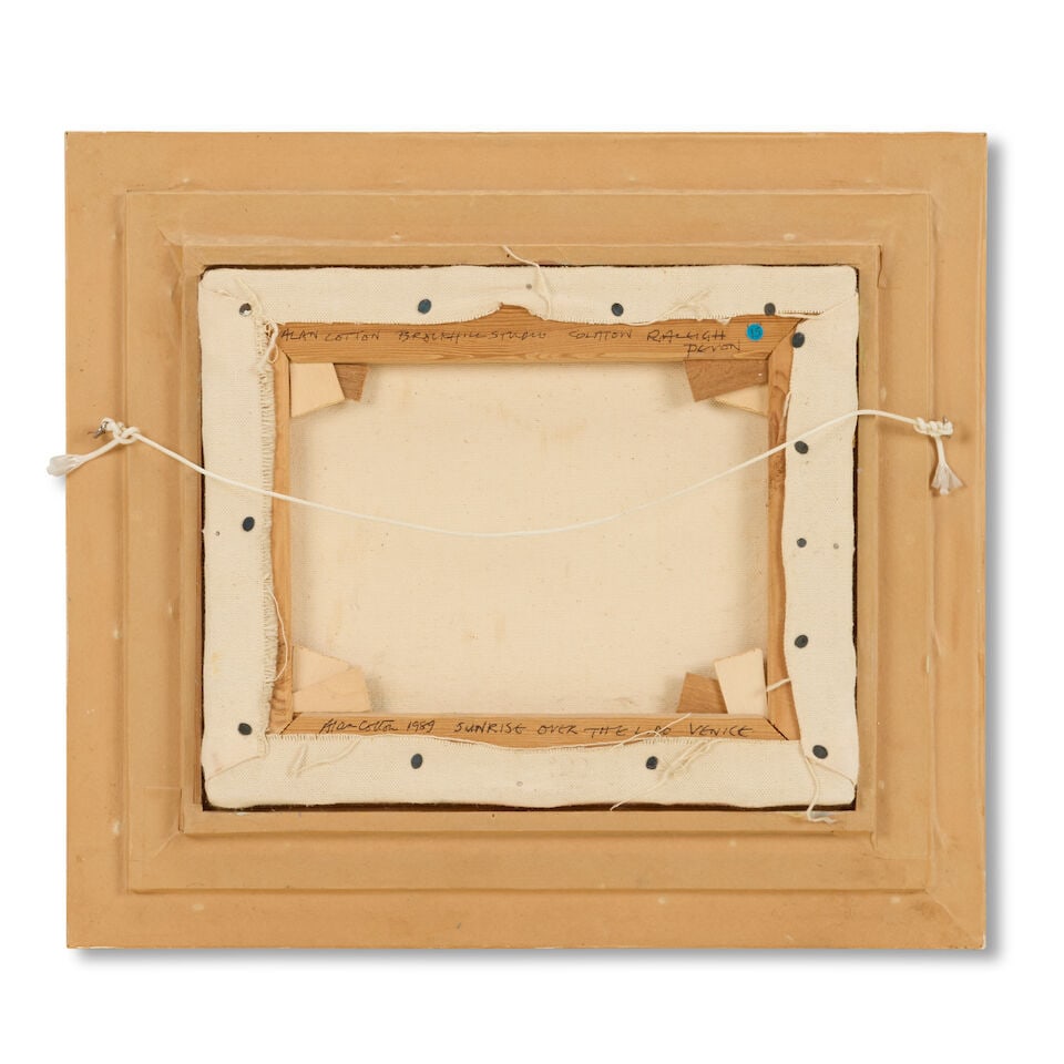 Alan Cotton (British, born 1936) Sunrise over the Lido, Venice - 2