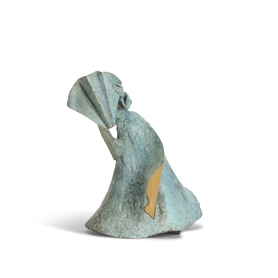 Philip Jackson (British, born 1944) Gale Force Nun (Small) 25.5cm (10 1/16in) high (Cast by Lunt... - 2