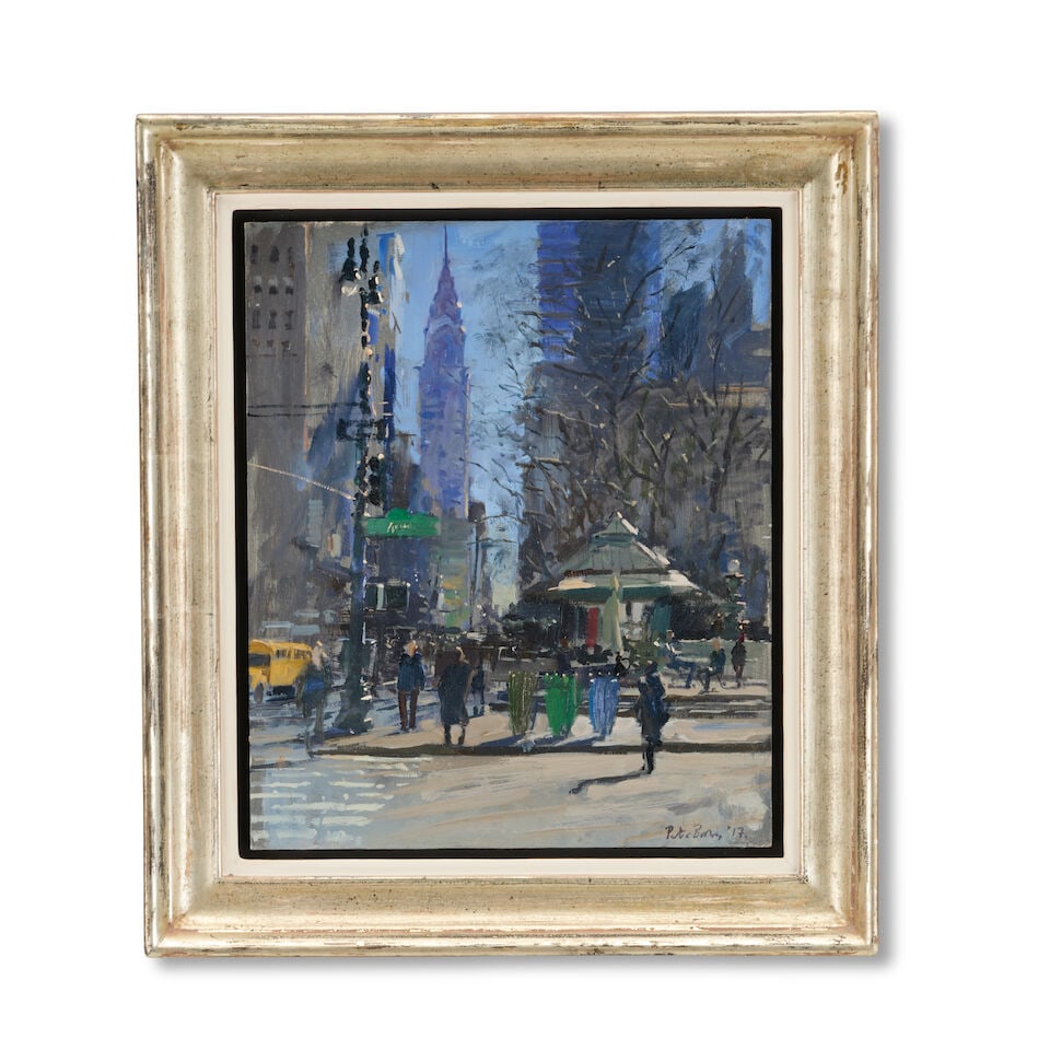 Peter Brown N.E.A.C. (British, born 1967) March Mid-Morning, The Chrysler Building from Bryant P... - 3