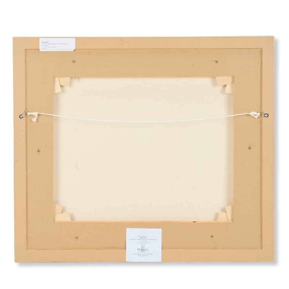 Alan Cotton (British, born 1936) Radiant Blossom in Blue Evening light - 2