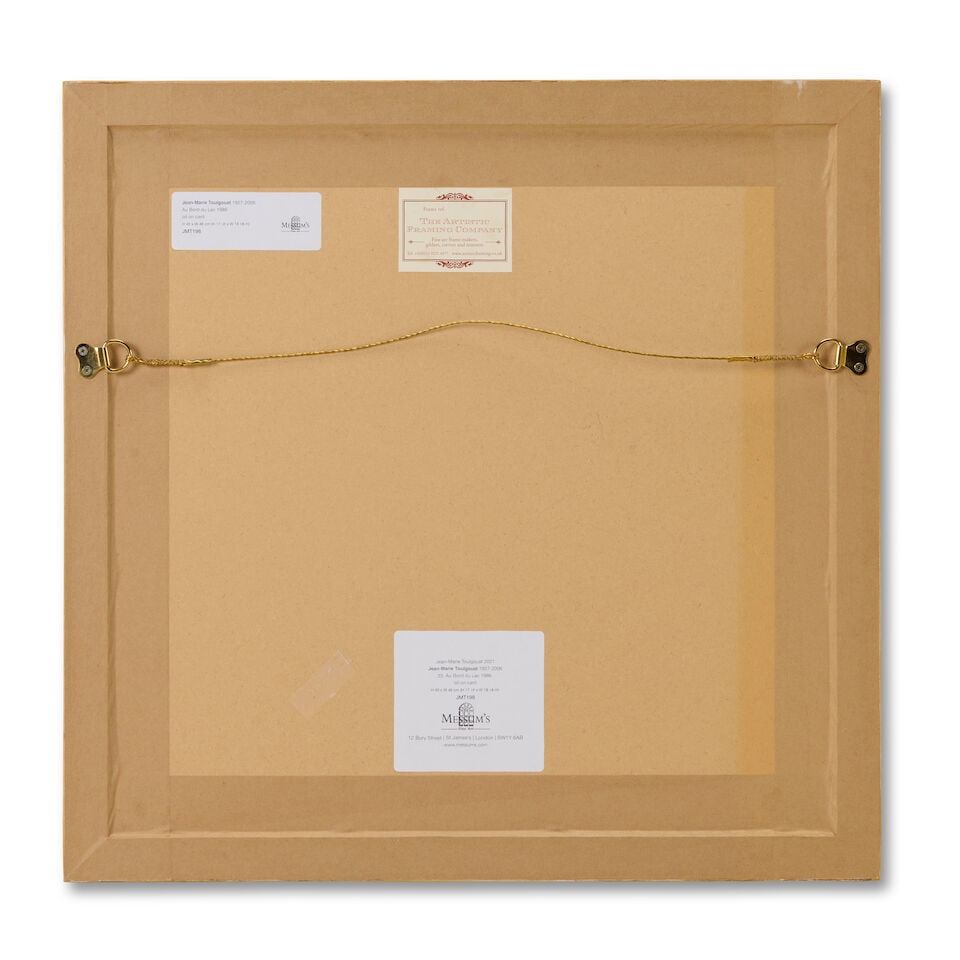 Jean Marie Toulgouat (French, 1927-2005) Au bord du Lac - 2