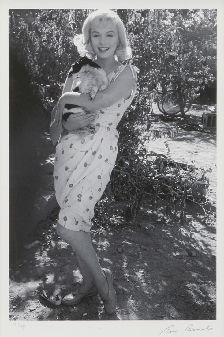 Eve Arnold (1913-2012); Selected Images of Marylin Monroe (comprising 'Pensive on Flight', 'Neva... - 2