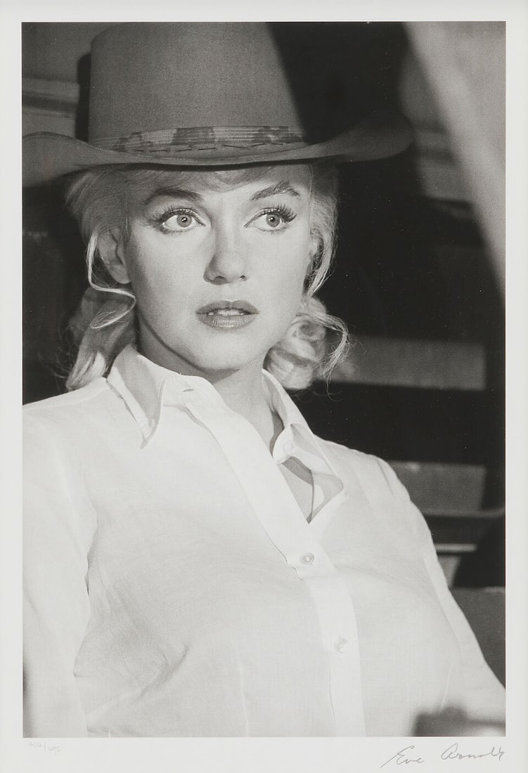Eve Arnold (1913-2012); Selected Images of Marylin Monroe (comprising 'Pensive on Flight', 'Neva... - 3