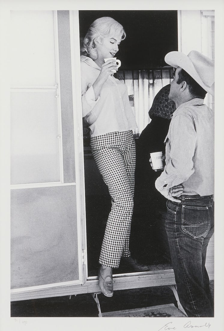 Eve Arnold (1913-2012); Selected Images of Marylin Monroe (comprising 'Pensive on Flight', 'Neva... - 4