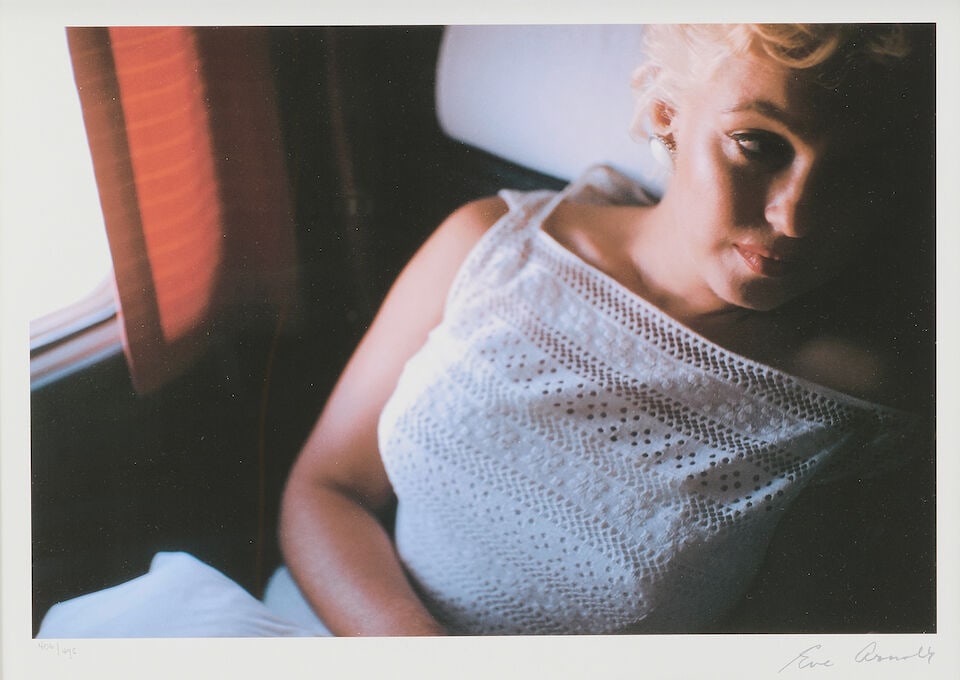 Eve Arnold (1913-2012); Selected Images of Marylin Monroe (comprising 'Pensive on Flight', 'Neva... - 5