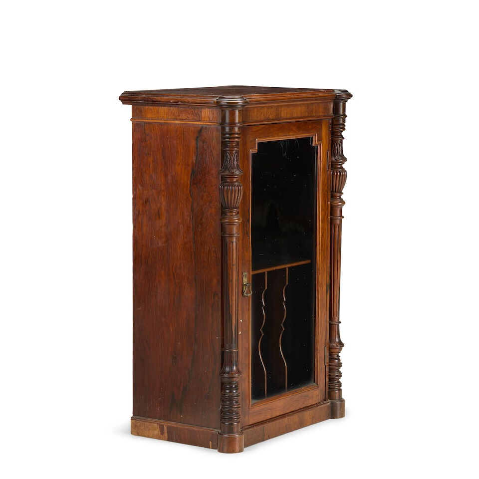 A Victorian rosewood music cabinet by Baxter & CompanyLate 19th century - 3