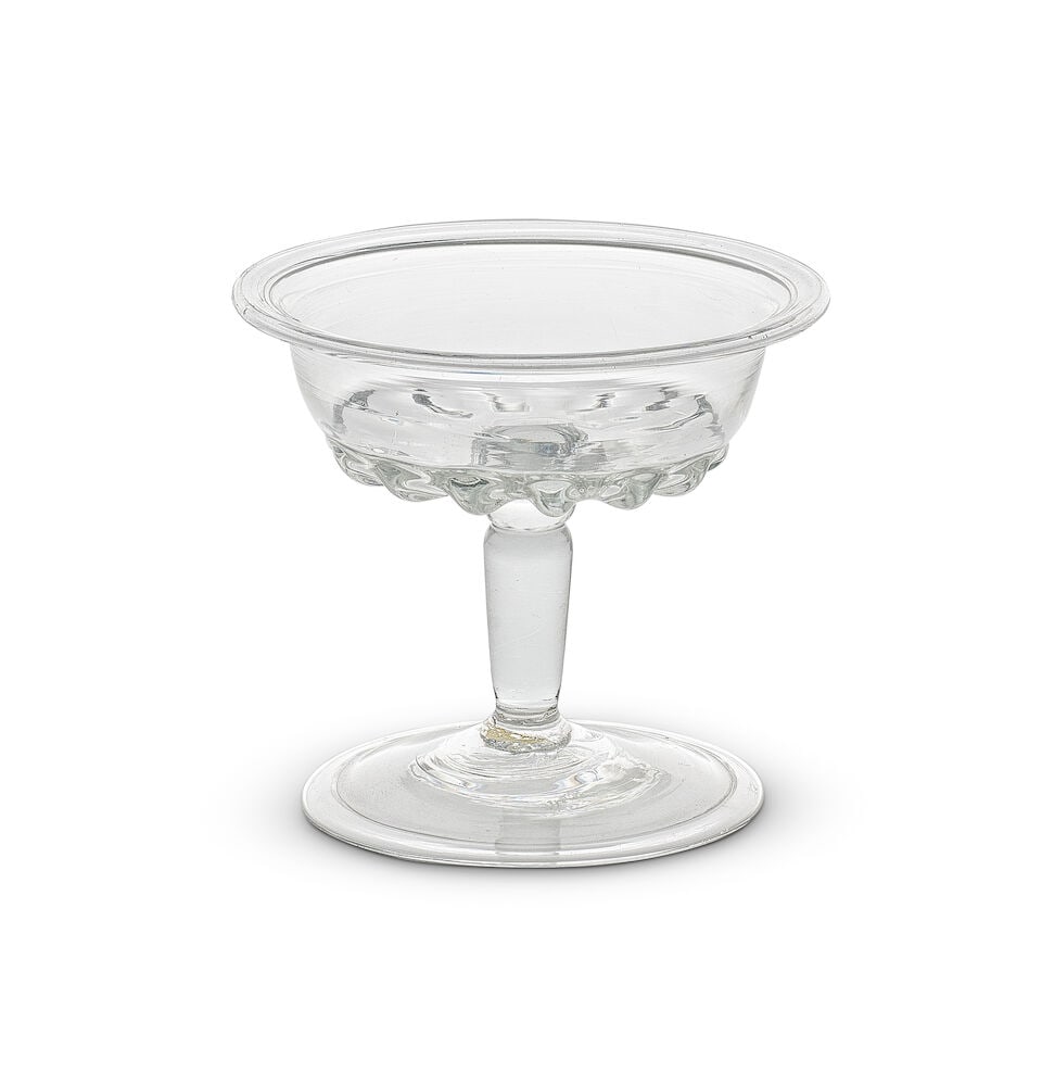 An early English baluster sweetmeat glass, circa 1690-1700 (1 of 1)