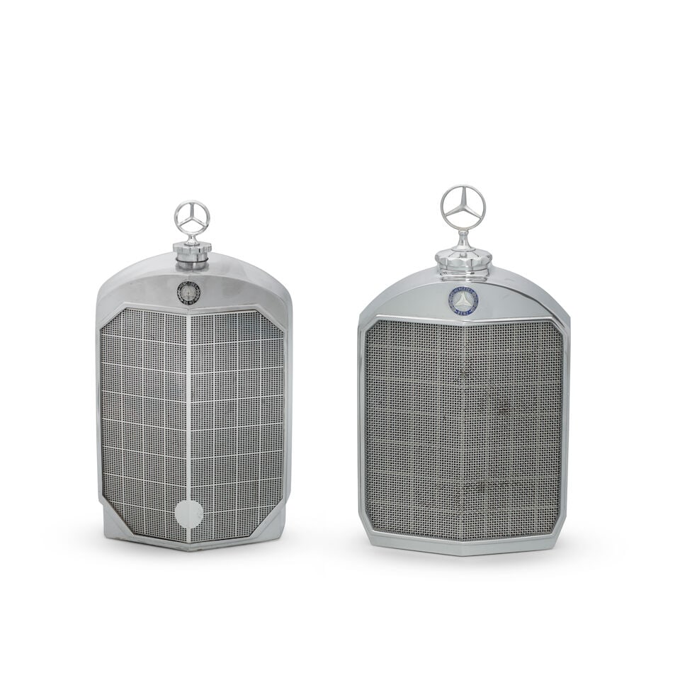 A Mercedes-Benz 540K radiator decanter Ruddspeed, British (2) (1 of 3)