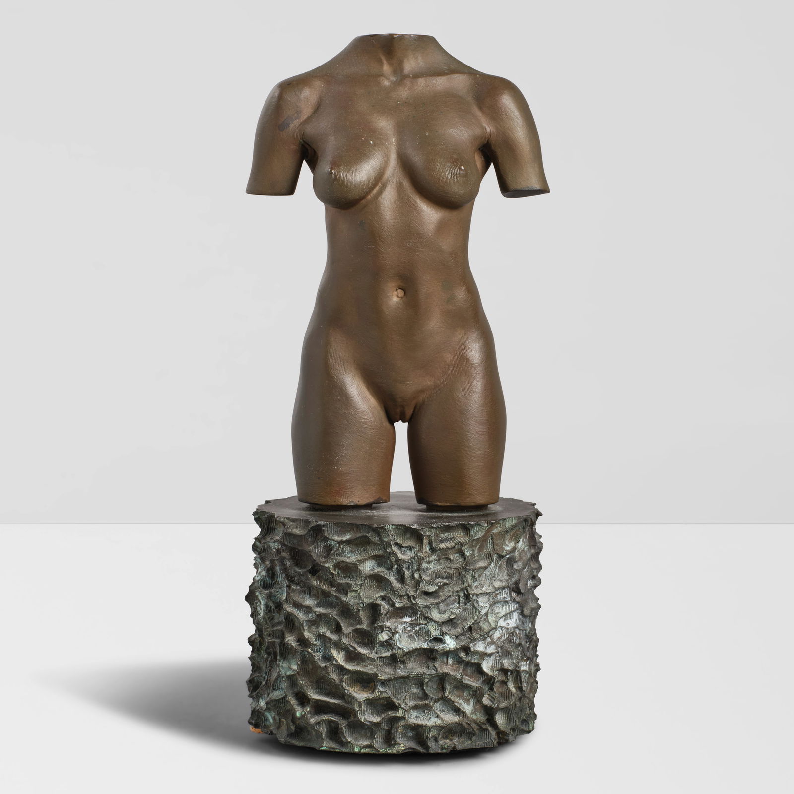 ROBERT GRAHAM (1938-2008) MOCA Torso 1992-1995for MOCA editions, Los Angeles, patinated bronze, ... (1 of 1)