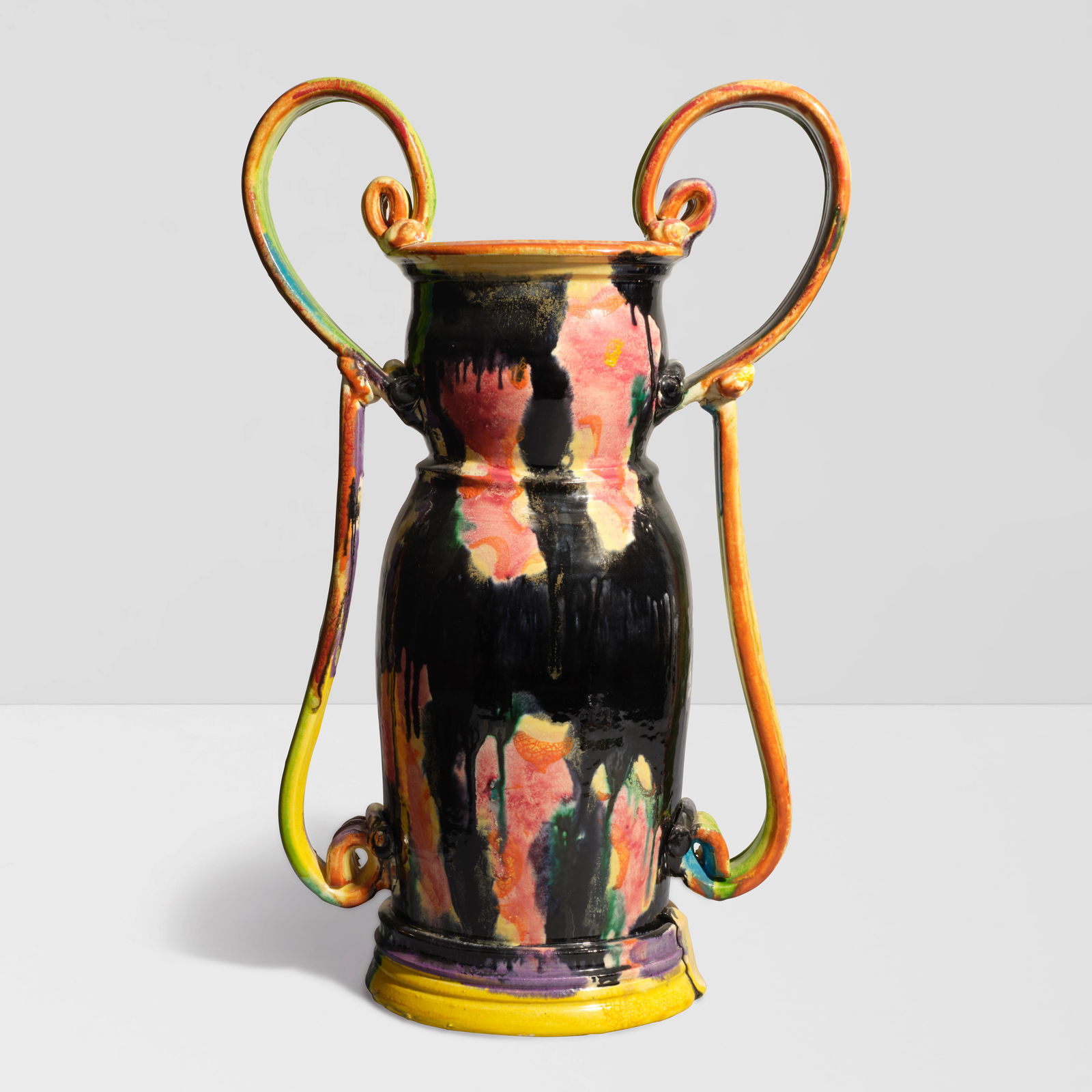 BETTY WOODMAN (1930-2018) Untitled (Amphora Vase)glazed earthenware, stamped 'WOODMAN'height 21i... (1 of 1)
