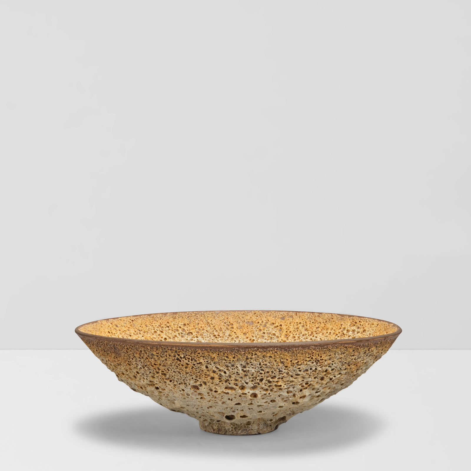 JAMES LOVERA (1920-2015) Large Crater Bowlcrater glazed earthenware, incised 'lovera' on undersi... (1 of 1)