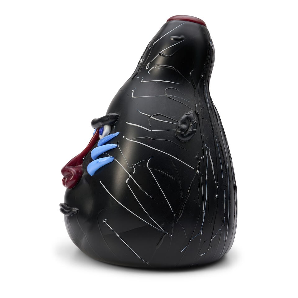 DAN DAILEY (BORN 1947) 'MANDRIL' United States, circa 1990, blown, sandblasted and acid polished... - 3