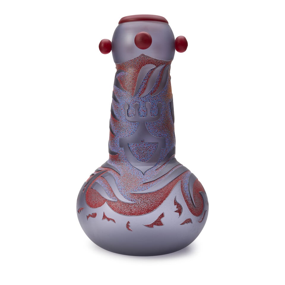 DAN DAILEY (BORN 1947) 'REGAL WOMAN' United States, 1992, blown glass with sandblasted surface d... - 3