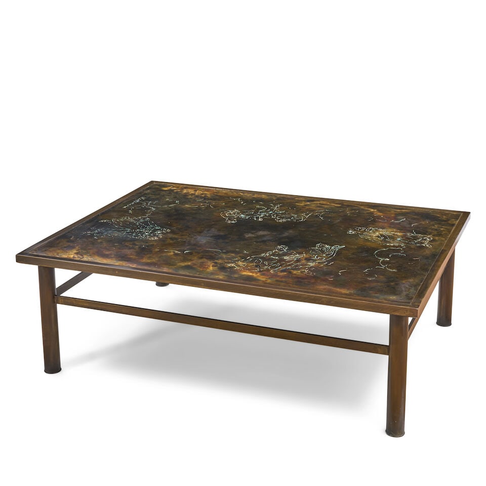 PHILIP (1907-1987) AND KELVIN LAVERNE (BORN 1937) 'CLASSICAL' COFFEE TABLE New York, circa 1965,... (1 of 4)
