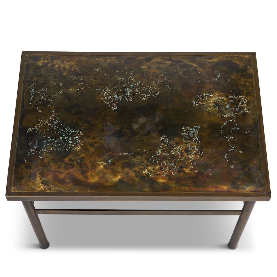 PHILIP (1907-1987) AND KELVIN LAVERNE (BORN 1937) 'CLASSICAL' COFFEE TABLE New York, circa 1965,... - 3