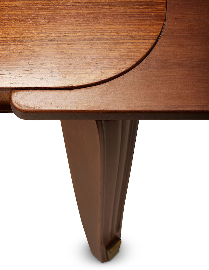 ANDRÉ ARBUS (1903-1969) DINING SUITE France, circa 1938, rosewood, mahogany, brass, upholst... - 15