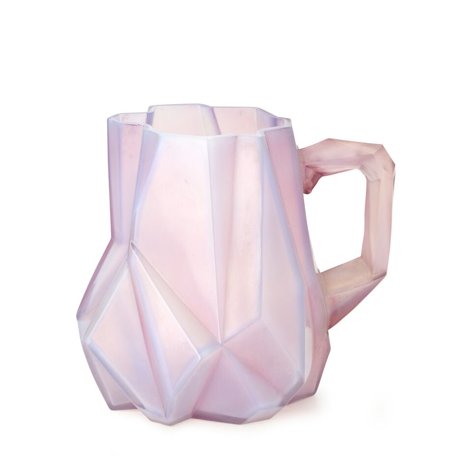 REUBEN HALEY (1872-1933) FOR COSOLIDATED LAMP AND GLASS CO. 'RUBA ROMBIC' JUG Coraopolis, Pennsy... - 4