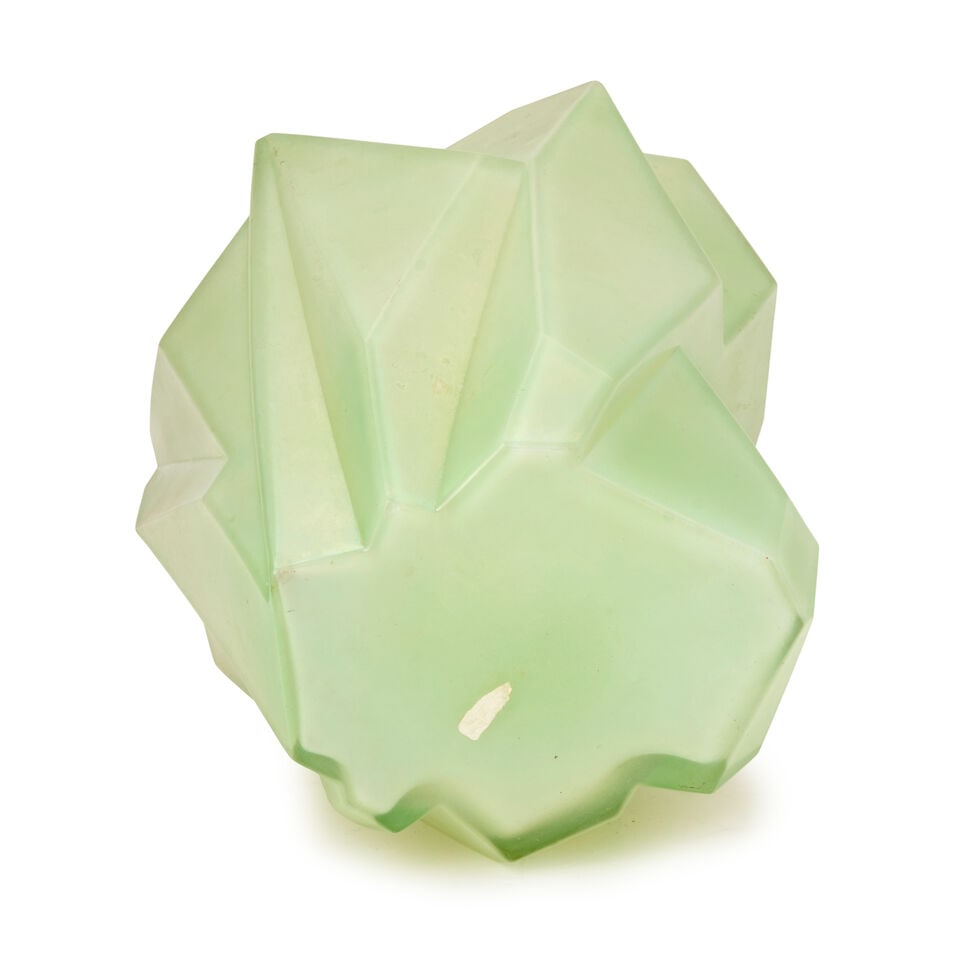 REUBEN HALEY (1872-1933) FOR CONSOLIDATED LAMP AND GLASS CO. 'RUBA ROMBIC' VASE Coraopolis, Penn... - 2